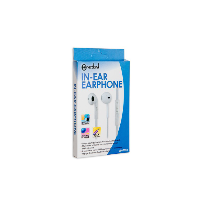 Syba CL-AUD63098 In-Ear Earbuds with In-Line One button control, volume and Mic
