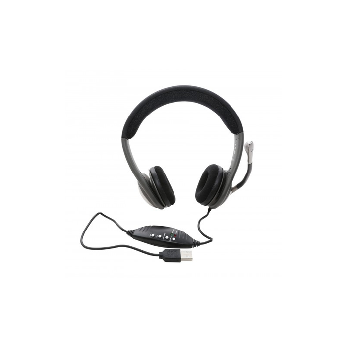 Syba CL-CM-5008-U USB Stereo Headphone with Built-in Microphone