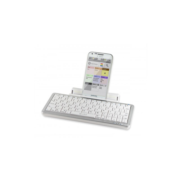 Syba CL-KBD23024 Bluetooth 3.0 Wireless Keyboard with Detachable Stand Support Tablet and Phones
