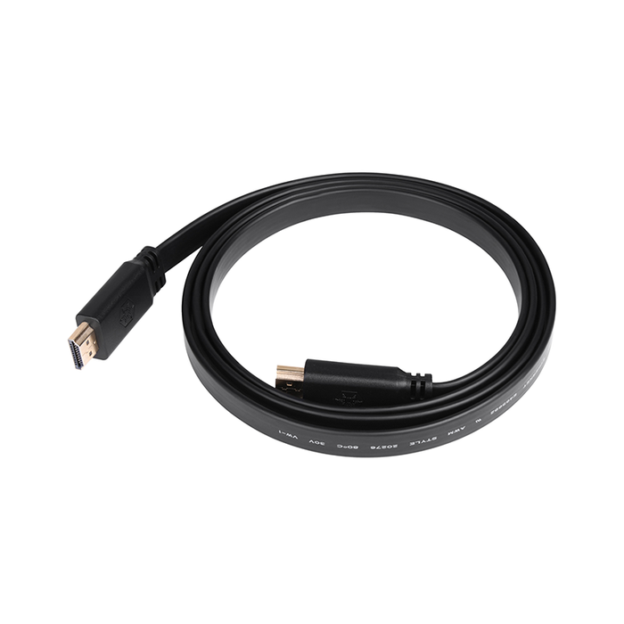 SilverStone CPH02B-1500 High Quality HDMI flat Cable with Ethernet
