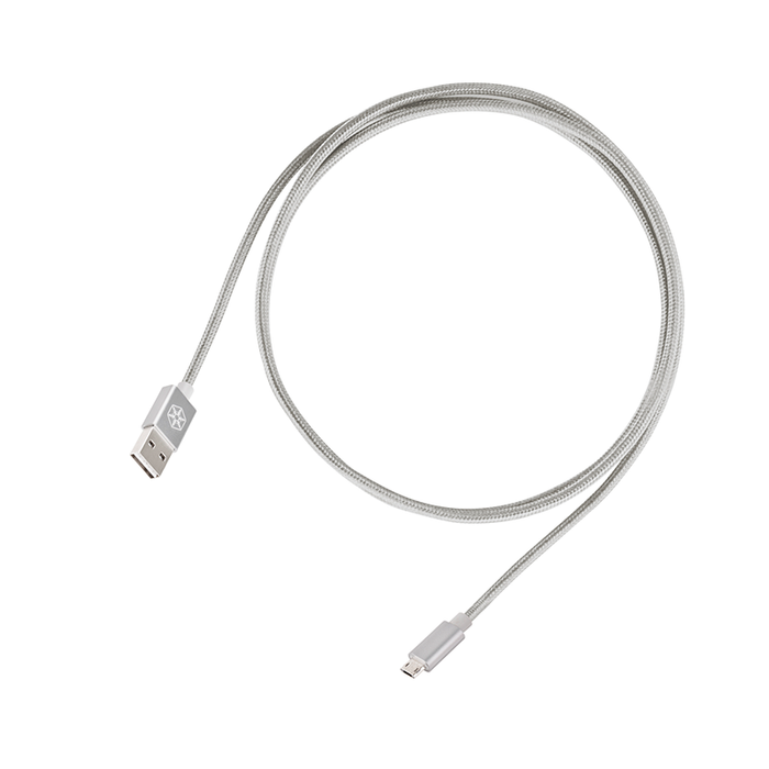 SilverStone CPU01S-1800 Reversible USB-A to Reversible Micro-B cable