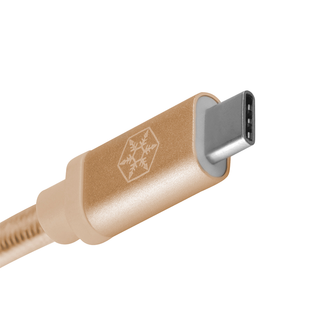 SilverStone CPU05G-500 Reversible USB-C to USB TYPE-A female cable