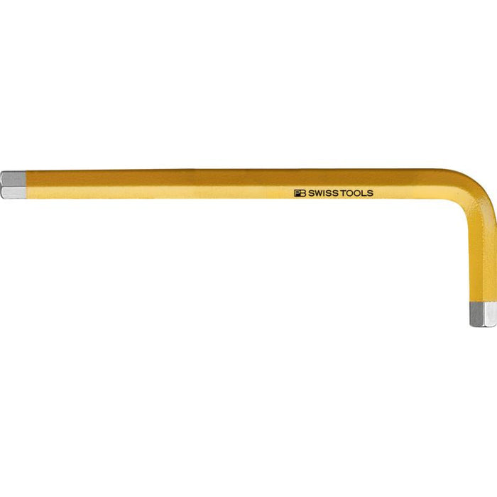 PB Swiss Tools PB 210.4 YE Hex Rainbow L-Key 4 mm, 80 mm