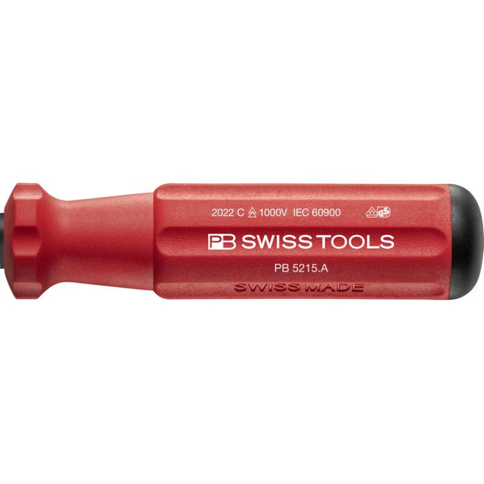 PB Swiss Tools PB 5215.A Classic VDE interchangeable Handle For Quick And Easy Blade Replacement