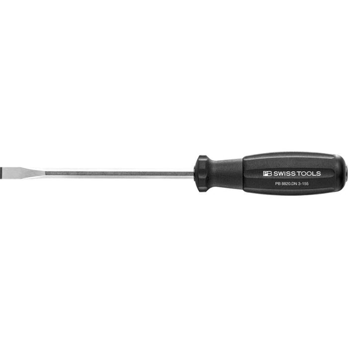 PB Swiss Tools PB 8820.DN 3-155 SwissGrip electrician’s flat chisel with going-through blade