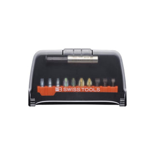 PB Swiss Tools PB C6.989 PrecisionBit, Design C 6.3 (1/4”), Set in BitCase, with Belt-Clip