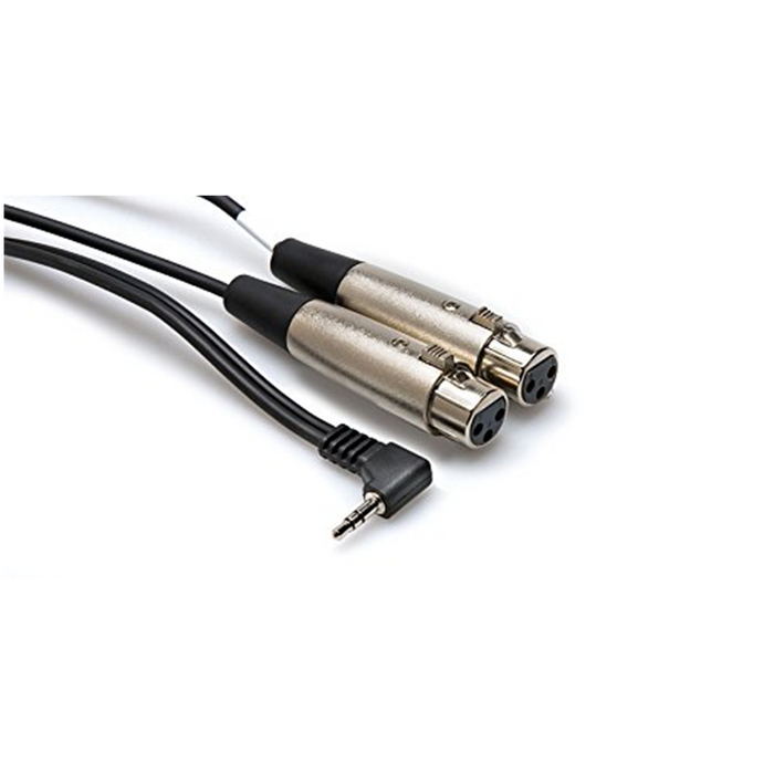 Hosa CYX-402F 2' Microphone Cables