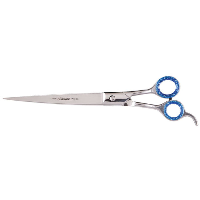 Heritage Cutlery D10-CO 10'' Pet Grooming Scissor / Curved Blade / Offset Handles