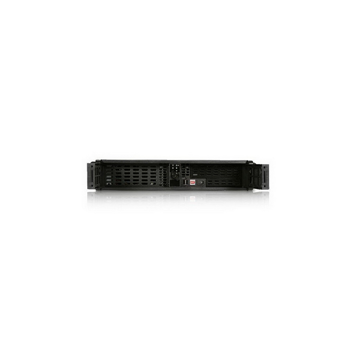 iStarUSA D-200-FS 2U Compact Stylish Rackmount Chassis Front-mounted ATX Power Supply