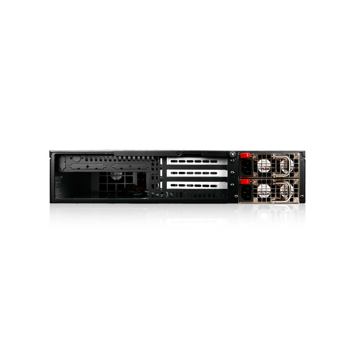 iStarUSA D-200L-60S2U 2U High Performance Rackmount Chassis with 600W Redundant Power Supply