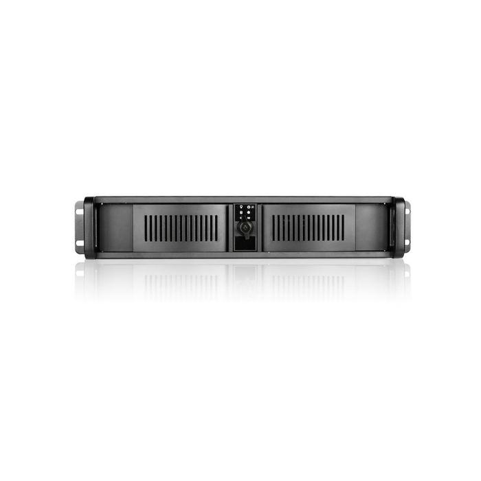 iStarUSA D-200L-80S2UP8 2U High Performance Rackmount Chassis with 800W Redundant Power Supply
