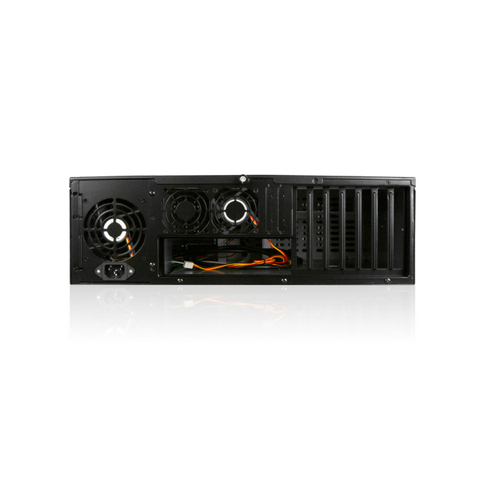 iStarUSA D-300-FS 3U Compact Stylish Rackmount Chassis Front-mounted ATX Power Supply