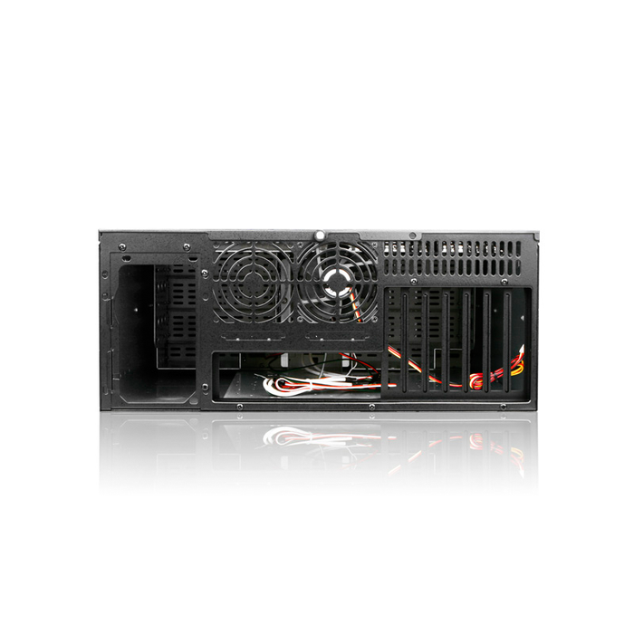 iStarUSA D-400-6-RED 4U Compact Stylish Rackmount Chassis