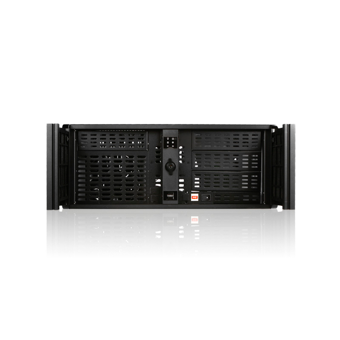 iStarUSA D-400-RED 4U Compact Stylish Rackmount Chassis