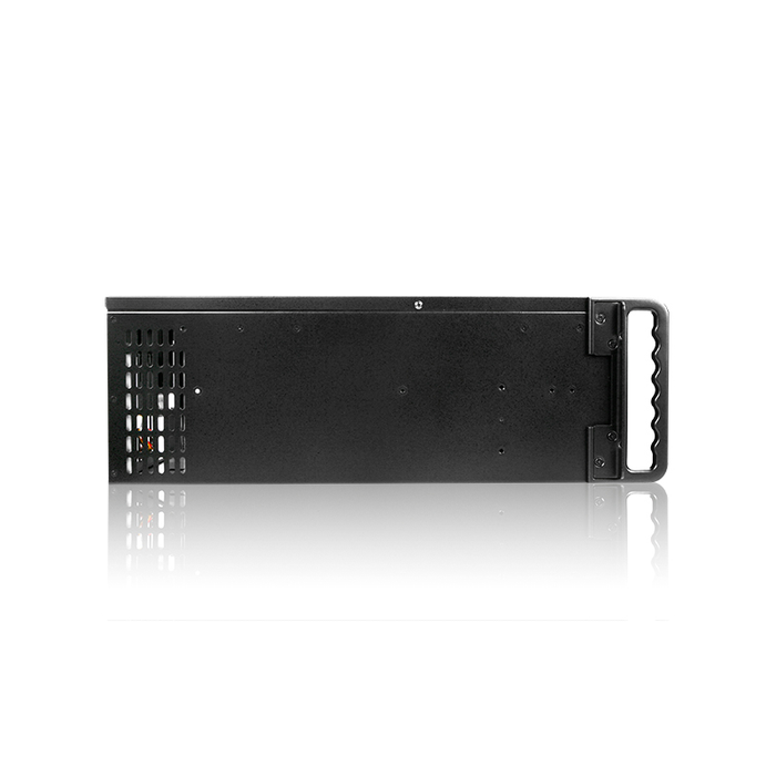 iStarUSA D-406-55R8P 4U Compact Stylish Rackmount Chassis with 550W Redundant Power Supply