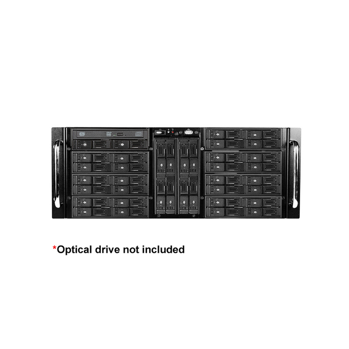 iStarUSA D-410-BN38SA-T 4U 38-Bay Trayless 2.5" HDD Slim ODD Storage Server Rackmount