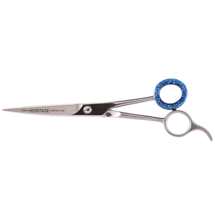 Heritage Cutlery D75-C 7-1/2'' Pet Grooming Scissor / Curved Blade