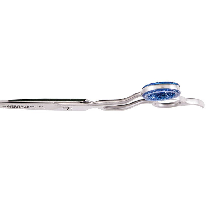 Heritage Cutlery D75-O 7-1/2'' Pet Grooming Scissor / Offset Handle