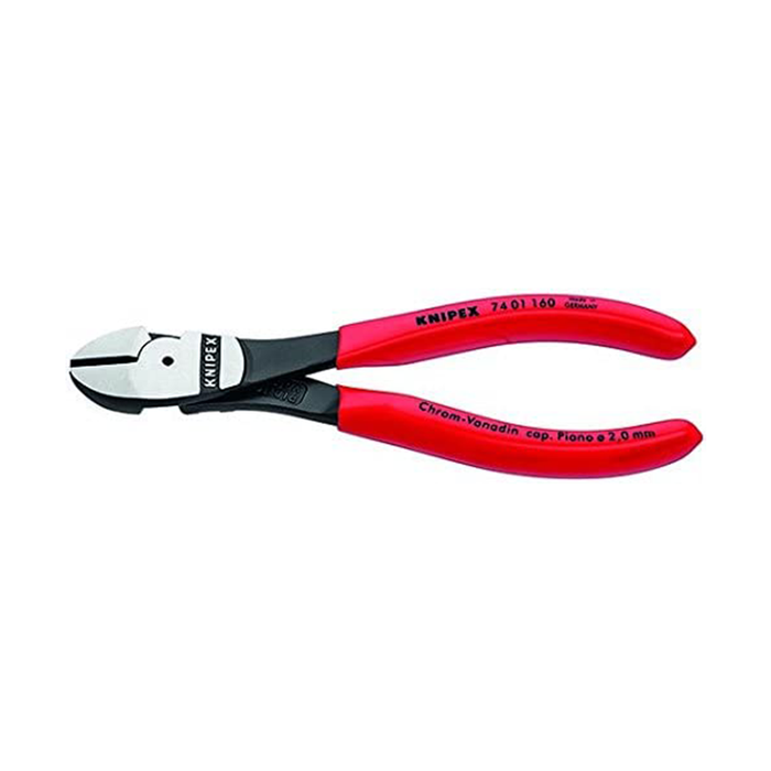 Knipex 74 01 160 High Leverage Diagonal Cutters, 160 mm