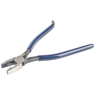 Klein Tools D201-7CSTLFT Ironworker's Rebar Pliers, Left Handed, Spring Loaded, 9-Inch