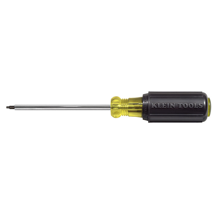Klein Tools 660 #0 Square-Recess Tip Screwdriver on 4" Round-Shank