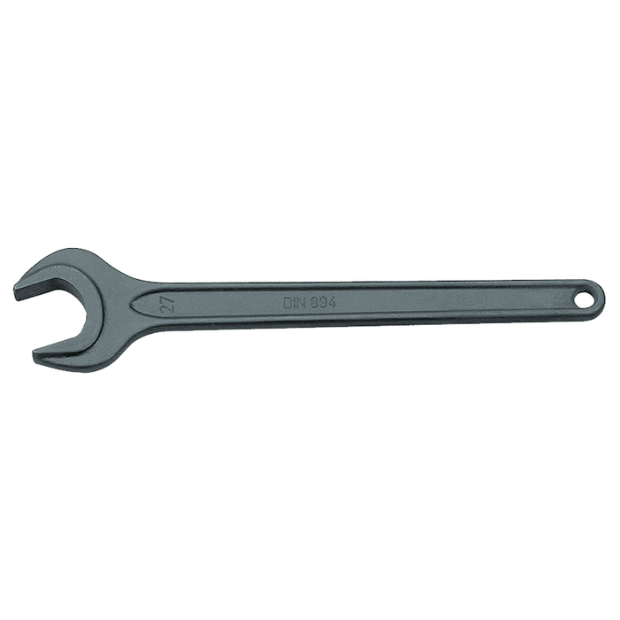Gedore 6575060 894 19 Single Open Ended Spanner, 19 mm