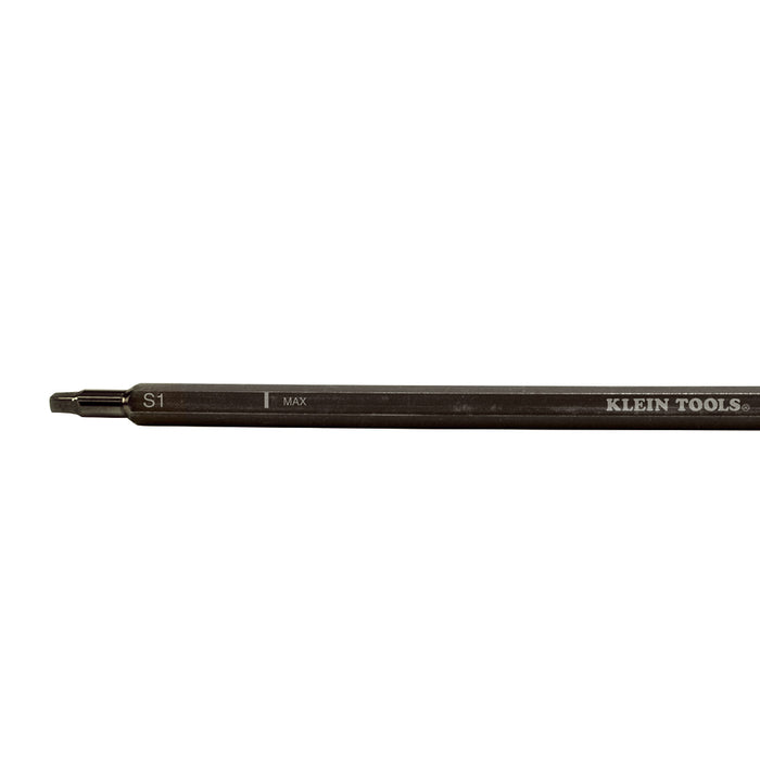 Klein Tools 32708 #1 & #2 Square Tip Adjustable Length Screwdriver