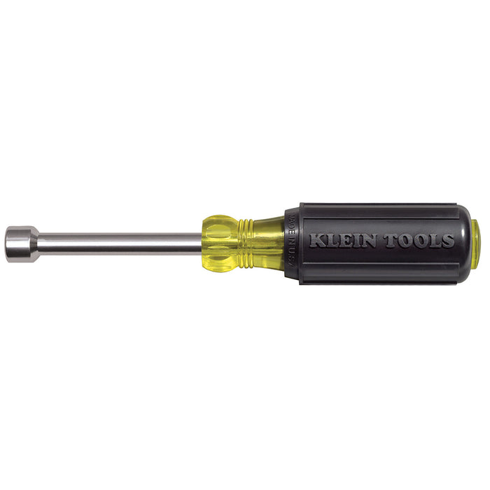 Klein Tools 630-7/16M 7/16" x 7.3" Magnetic Tip Nut Driver, 3" Hollow Shank