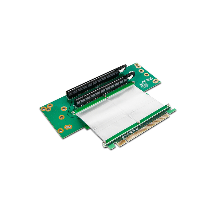 iStarUSA DD-630660-C7 2U 2 PCIe x16 with 7cm Ribbon Cable