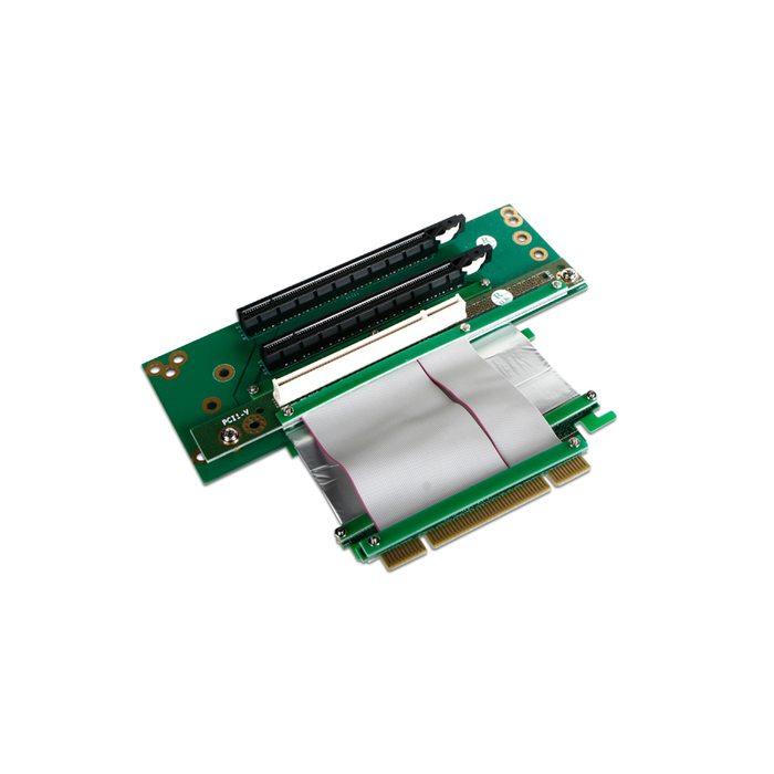 iStarUSA DD-643661 2 PCIe x16 and 1 PCI Riser Card