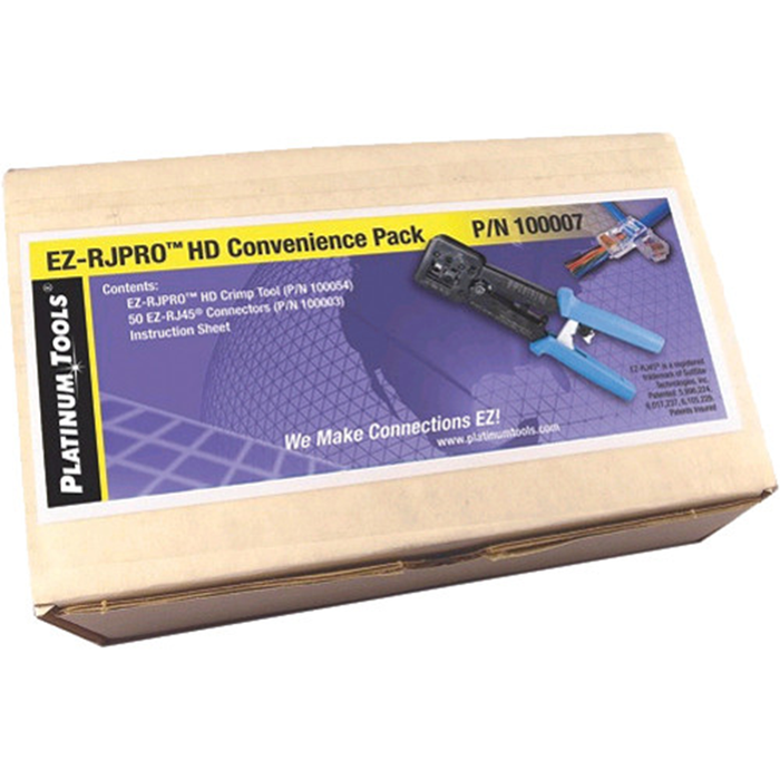 Platinum Tools 100007 EZ-RJPRO HD Convenience Pack