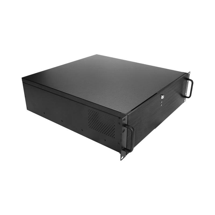 iStarUSA DN-300-50P8 3U 5.25" 3-Bay Compact microATX Chassis with 500W Power Supply