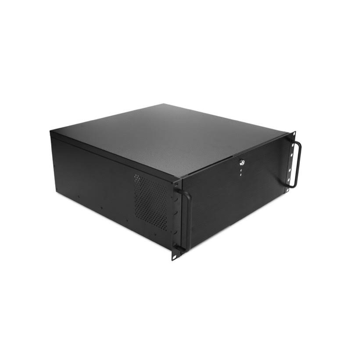 iStarUSA DN-400-40R8P 4U 5.25" 4-Bay Compact ATX Chassis with 400W Redundant Power Supply