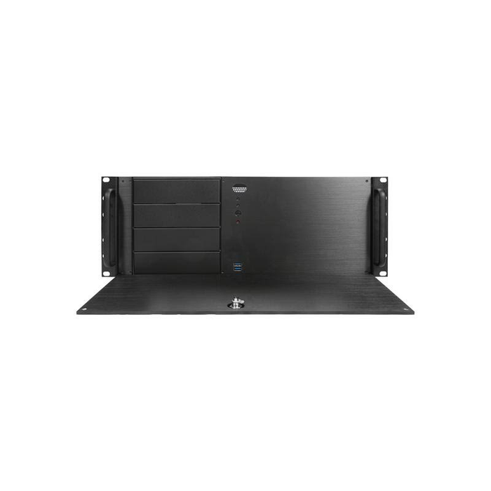 iStarUSA DN-400-70P8B 4U 5.25" 4-Bay Compact ATX Chassis with 700W Power Supply
