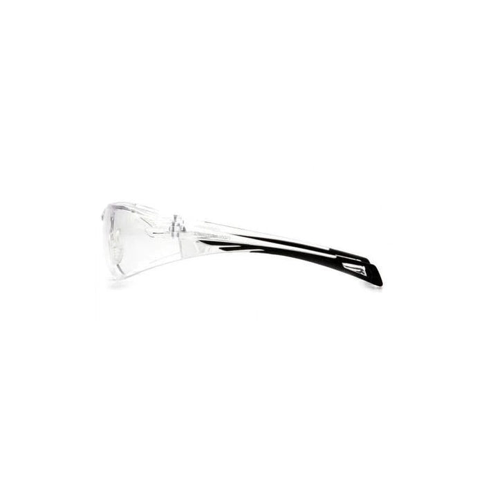 Pyramex SB7110S PMXSLIM Clear Lens with Black Temples