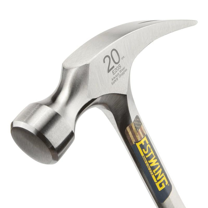 Estwing E16S 16 Oz Rip Claw Hammer With Leather Grip