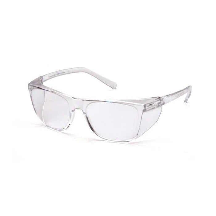 Pyramex S10910S Legacy  Clear Lens with Clear Temples