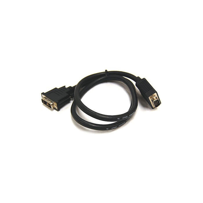 Bytecc DVIGA-03 DVI-A Male to HD15 VGA Male Analog Video Cable