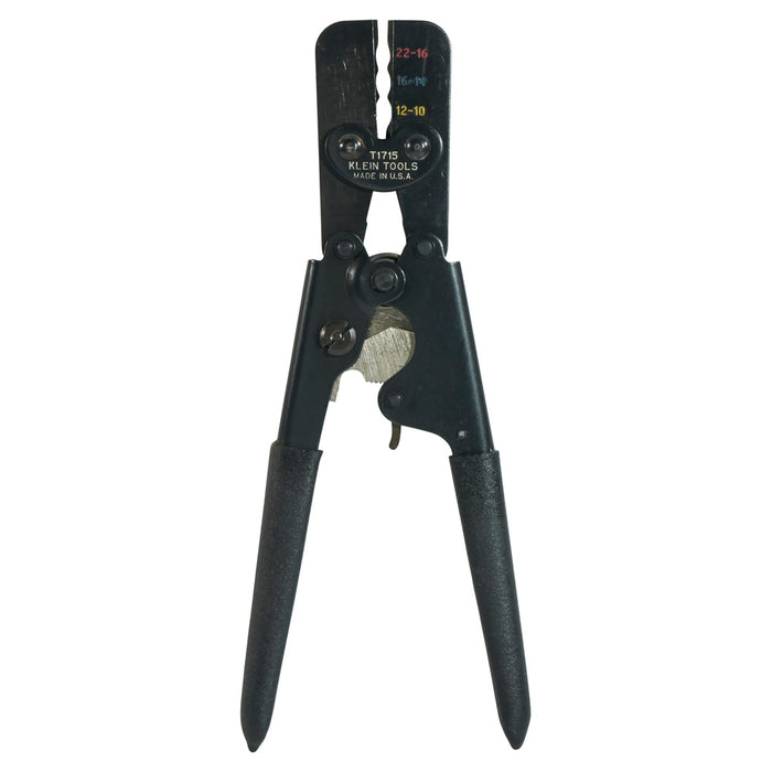 Klein Tools T1715 Full-Cycle Ratcheting Crimper For Insulated Terminals