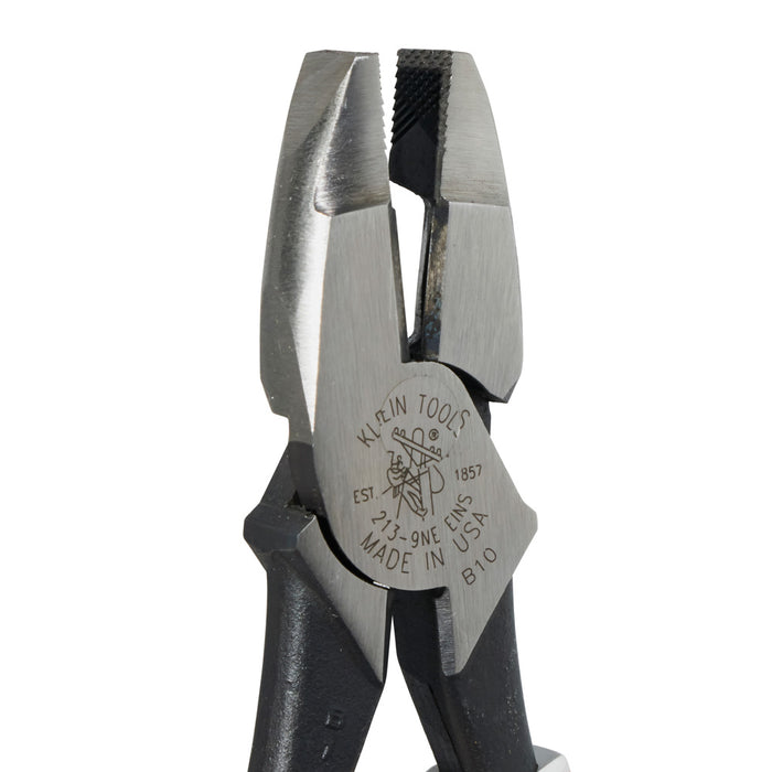 Klein Tools 2139NEEINS Side Cutting Pliers, Slim Handle, 9-Inch