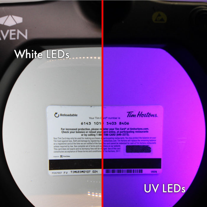 Aven 26505-ESL-XL5-UV Mighty Vue Pro 5D Magnifying Lamp with UV and White LEDs