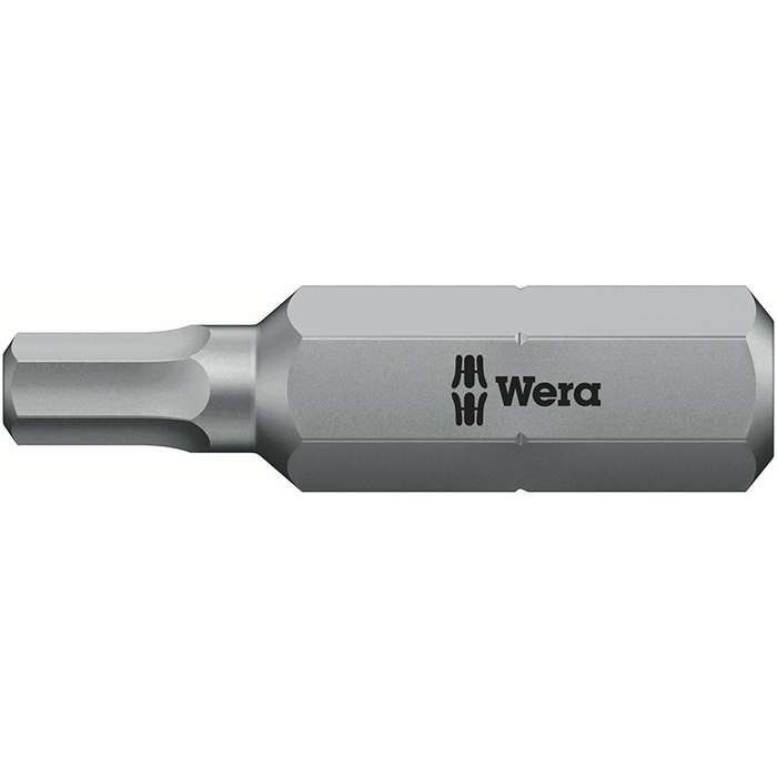 Wera 05135072001 3/32" x 25mm Hex Bit
