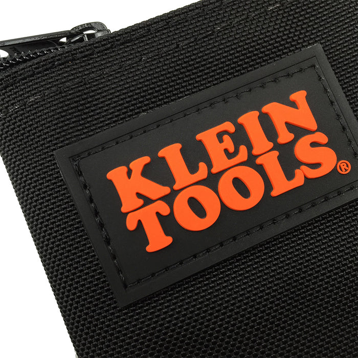 Klein Tools 5139B 12-1/2-Inch Cordura Ballistic Nylon Zipper Bag,Black