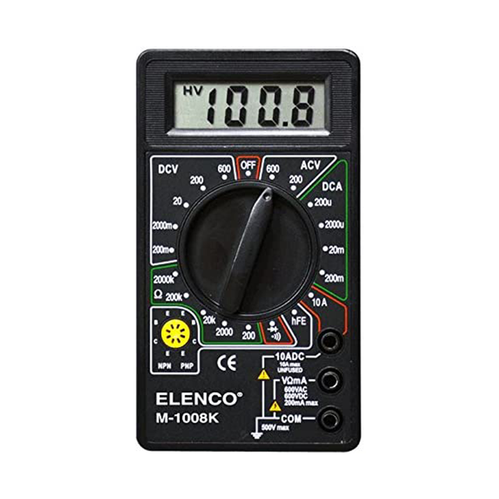 Elenco M-1008K Compact Digital Multimeters Kit