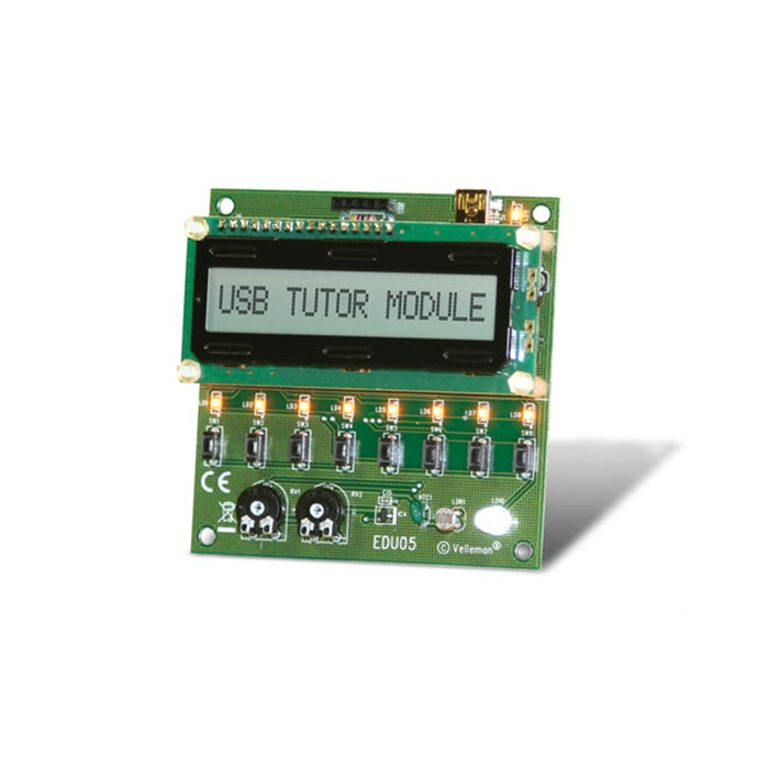 Velleman EDU05 USB Tutor Module Starter Kit