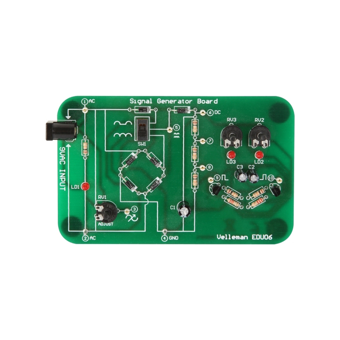 Velleman EDU06 Oscilloscope Educational Electronic Kit