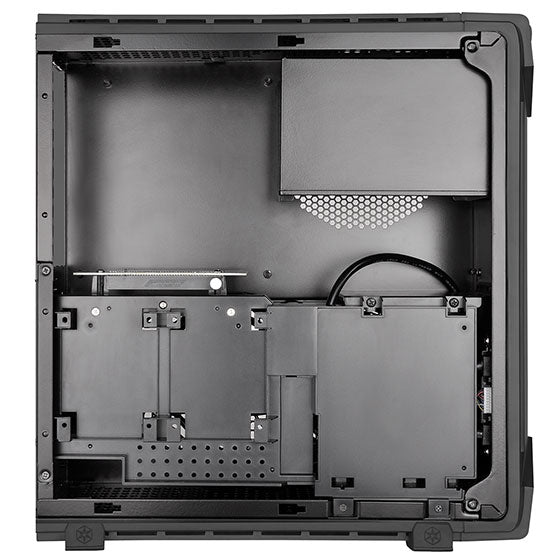 Silverstone Technologies RVZ03B-ARGB Slim Computer Case for Mini-ITX Motherboard