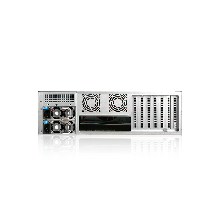 iStarUSA EX3M16-80S2UP8 3U 16-Bay Storage Server Rackmount Chassis with 800W Redundant Power Supply