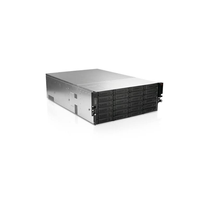 iStarUSA EX4M24-750PD8G 4U 24-Bay Storage Server Rackmount Chassis with 750W Redundant Power Supply