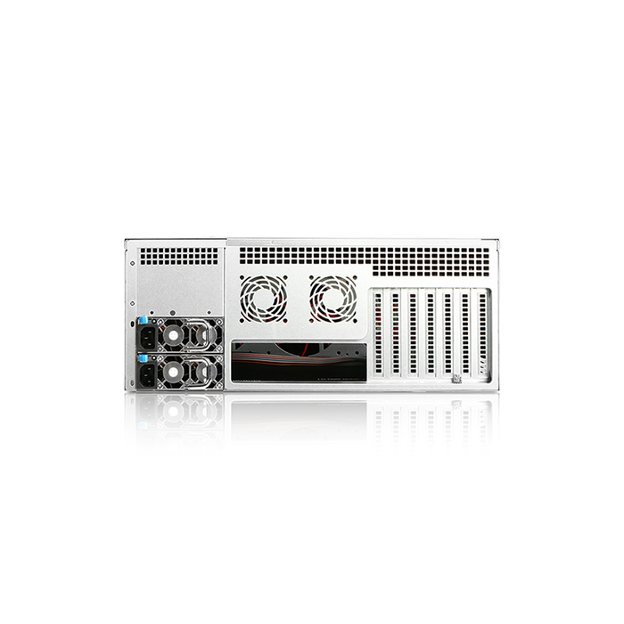 iStarUSA EX4M24-80S2UP8 4U 24-Bay Storage Server Rackmount Chassis with 800W Redundant Power Supply